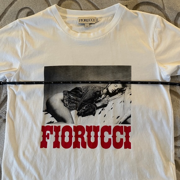 Fiorucci White Black Graphic Tee - Picture 7 of 9